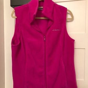 Hot Pink Columbia Vest